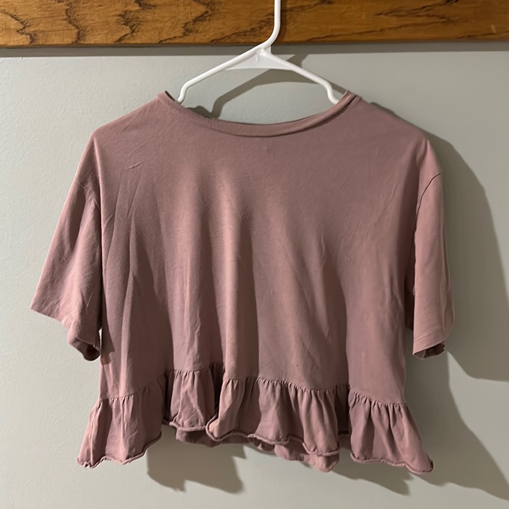 Wild Fable ruffle tee
